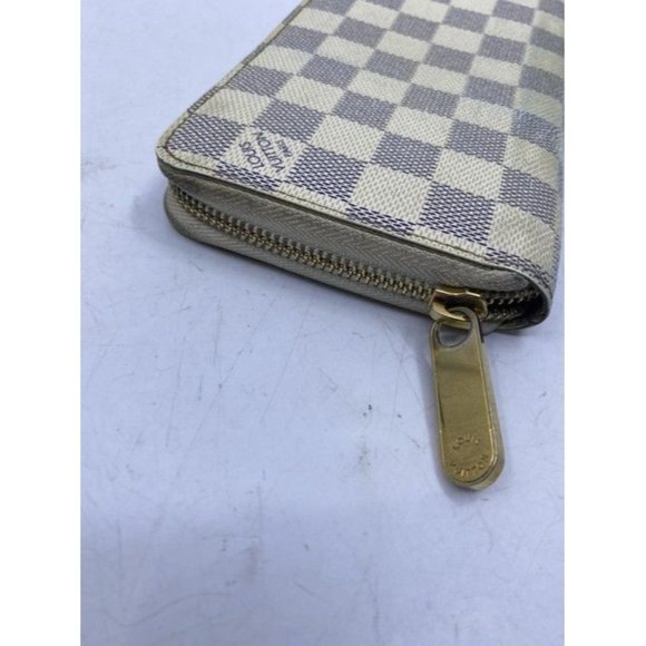 Louis Vuitton White Damier Azur Organizer Ca4182 Wallet - Picture 3 of 8